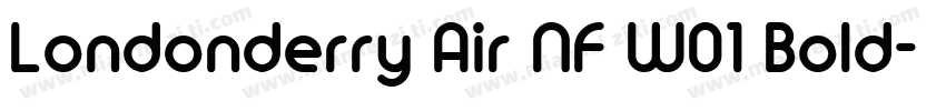 Londonderry Air NF W01 Bold字体转换